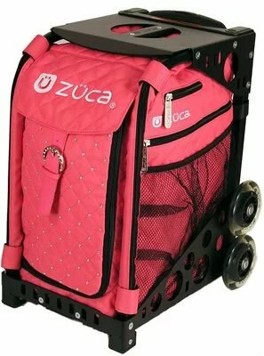 Zuca -Black Frame with Hot Pink Insert